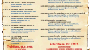 Karjeras nedēļā apmeklē tieši Rēzeknes Augstskolu!